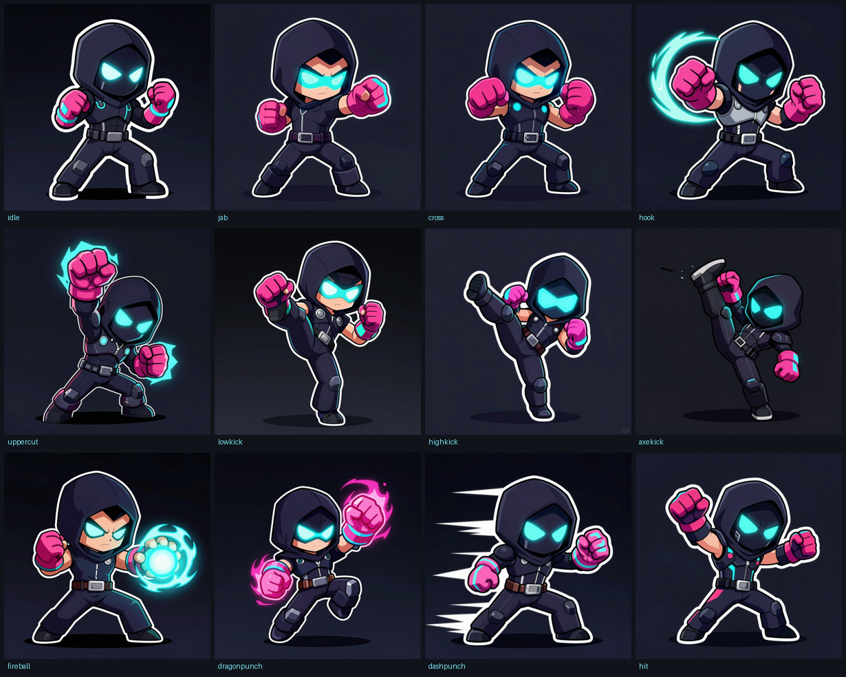 best-of combat set