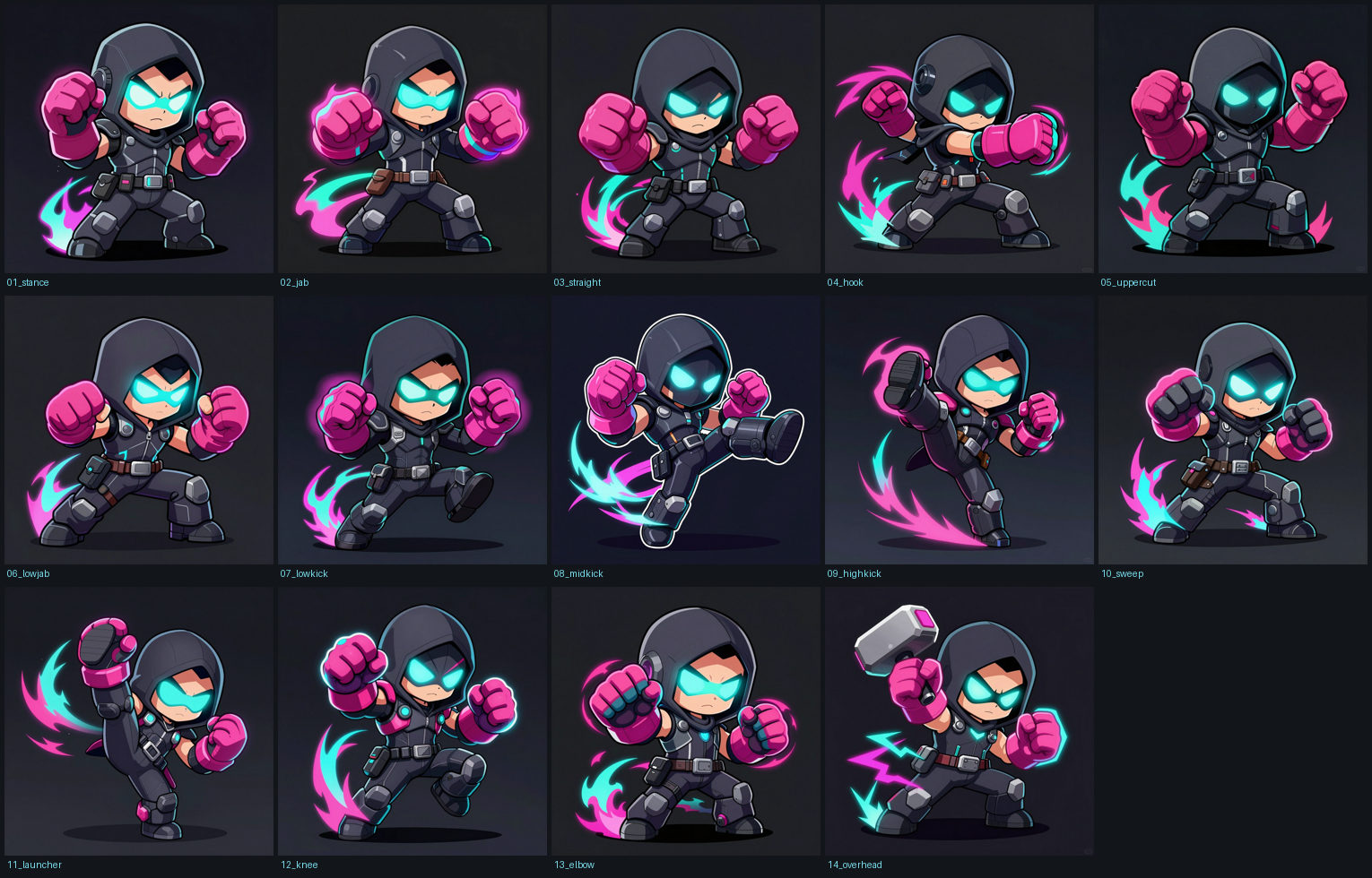 normals sheet