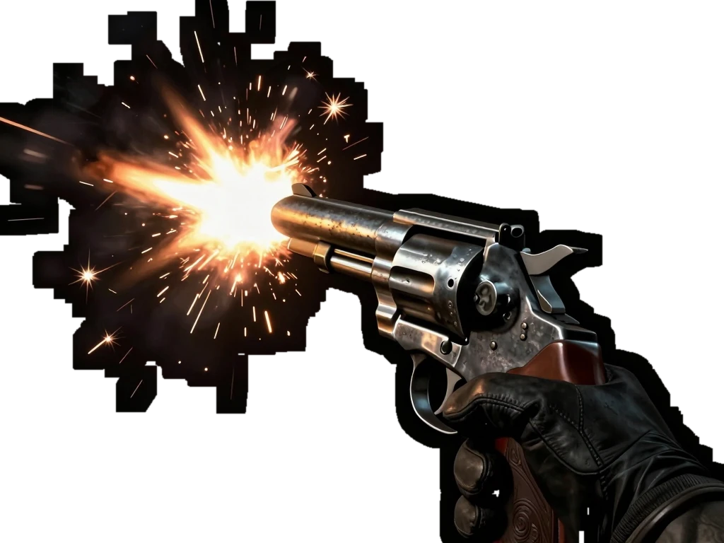 revolver fire frame